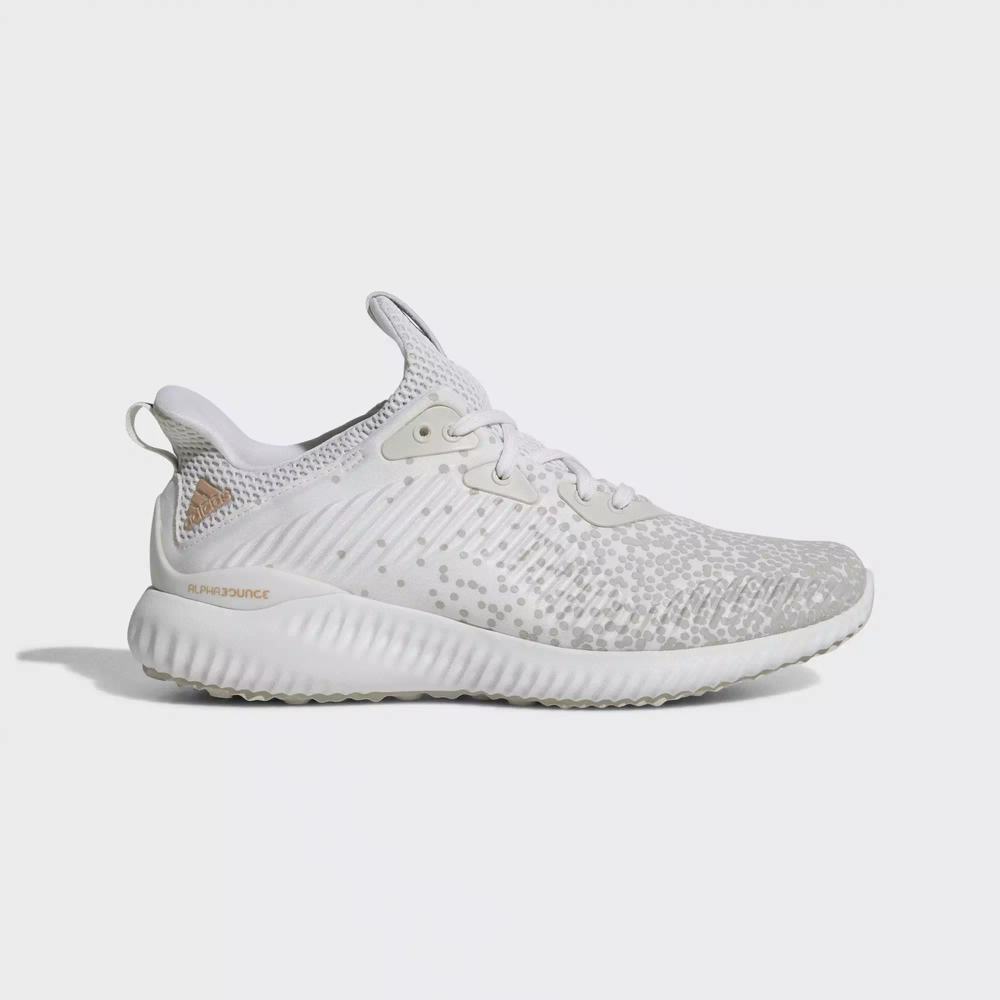 Adidas Alphabounce 1 Tenis Para Correr Blancos Para Mujer (MX-50059)